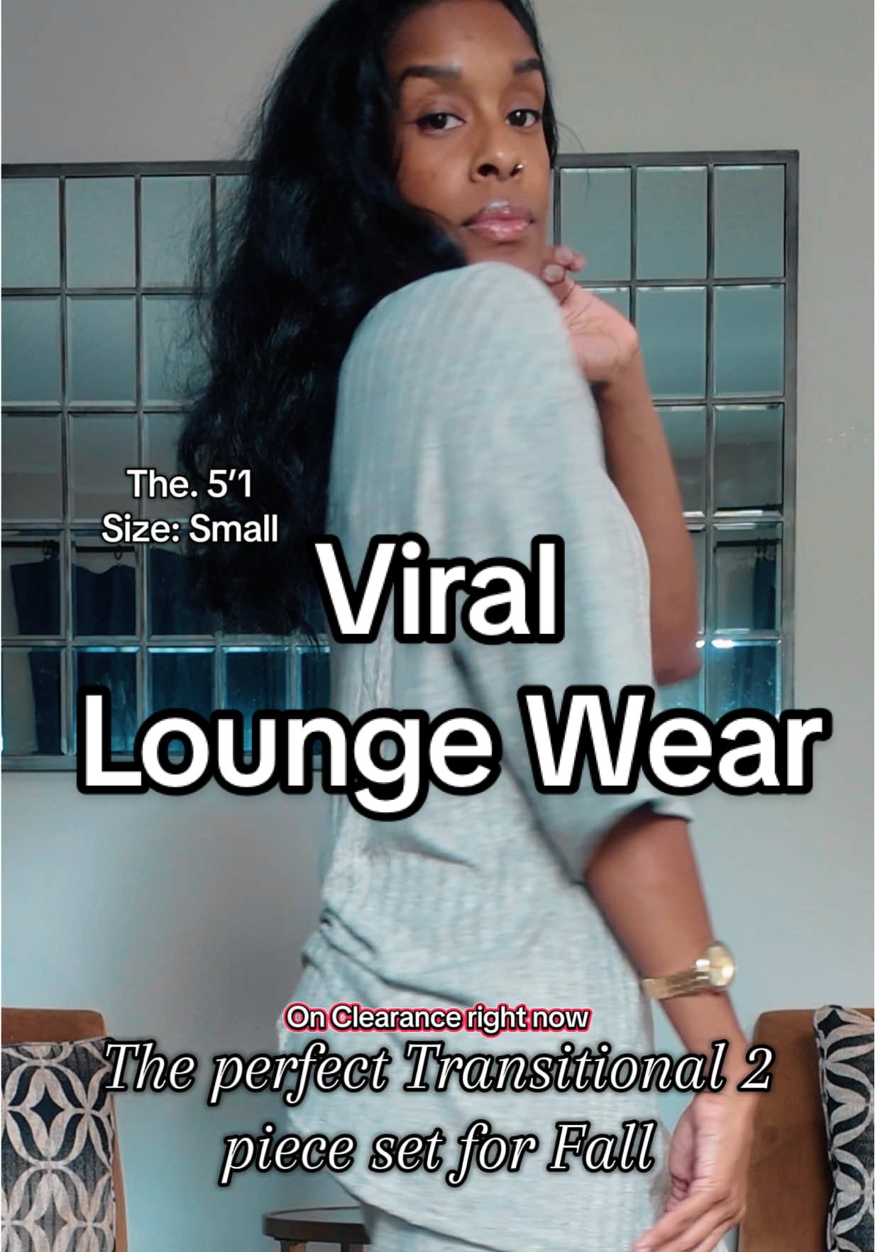 It’s soo Comfortable and I’ll be getting it in More colors!! Linked Below #viral2pieceset #fyp #fallwardrobeessentials #loungewear #transitionaloutfits 