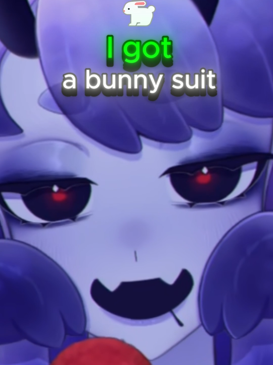 BUNNY SUIT REVEAL 🐛🐛🐛 #vtuber #twitch #femboy #femboyvtuber #vtuberclips