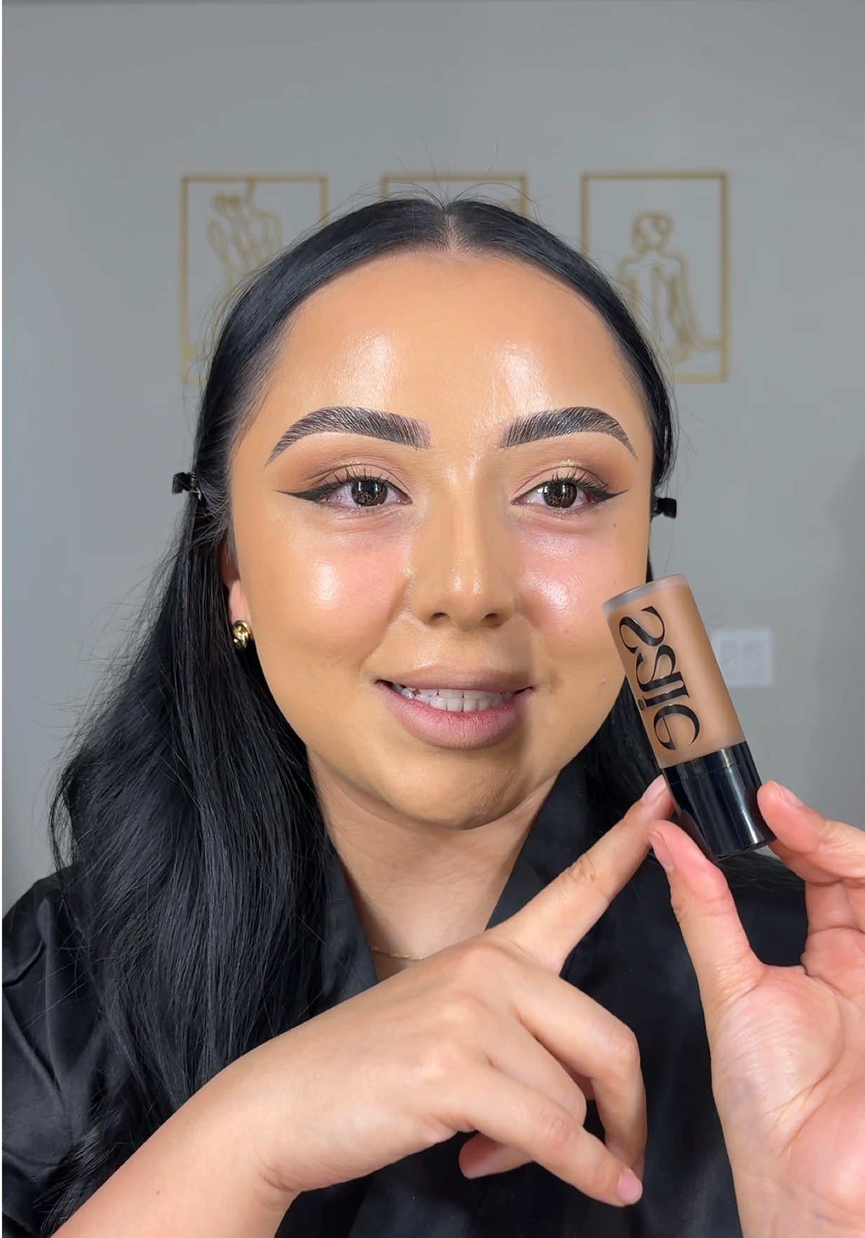 I need to try their dew blush next 🤎 @Saie | dew bronze  #fyp #trending #viral #makeup #saiebeauty 