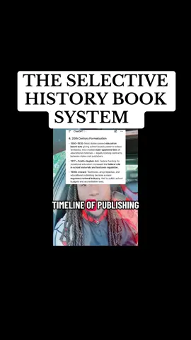 THE SELECTIVE HISTORY BOOK SYSTEM  . #fyp #education #book #goviral #tiktokviral 