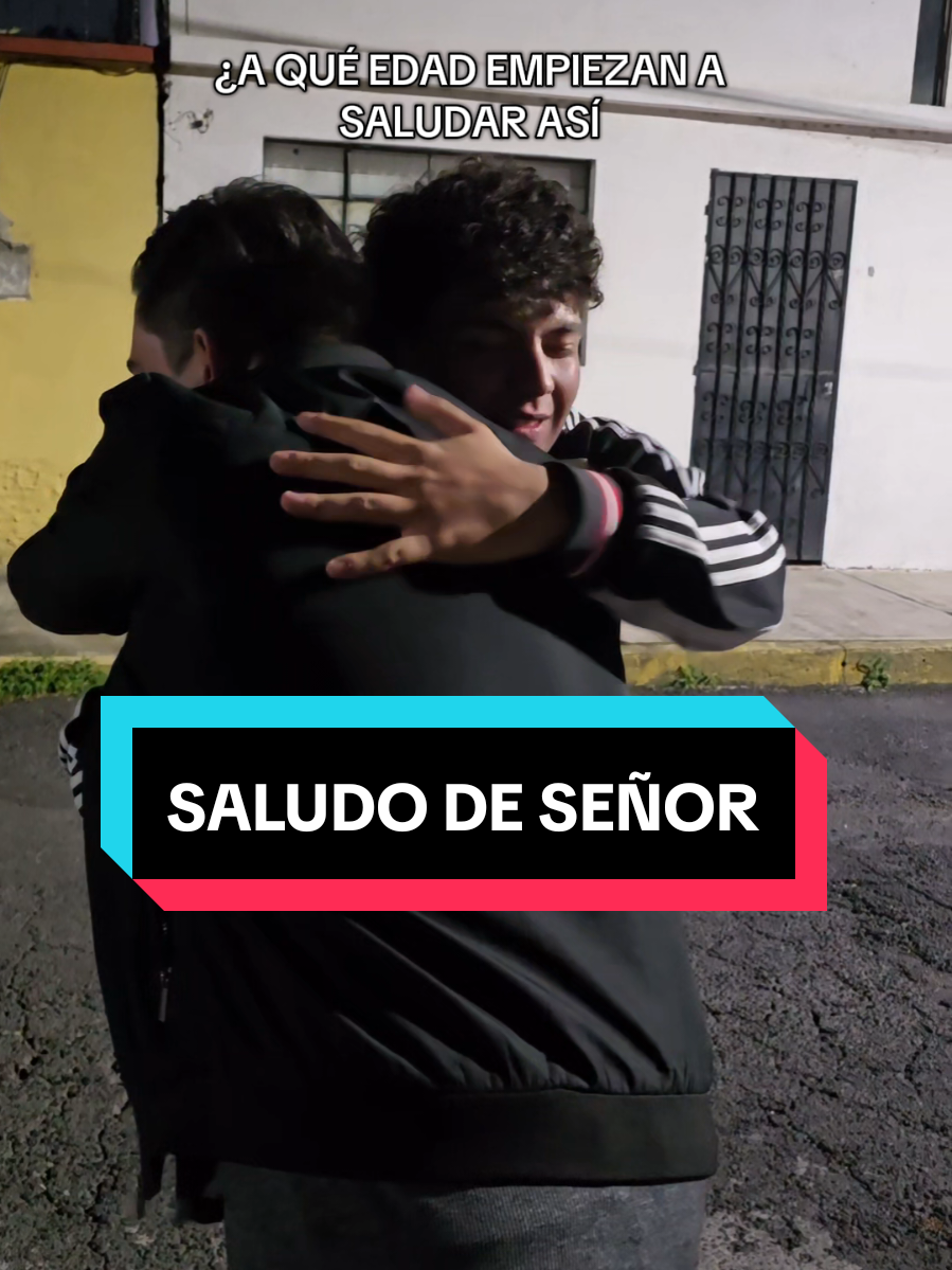 a qué edad se desbloquea este saludo?  @CHX  #humor #comedia #saludos #treinton #viejo 