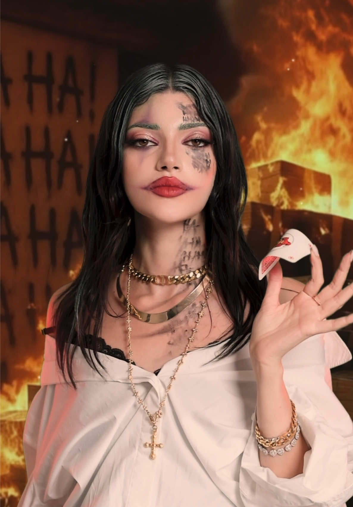 This was probably the most difficult video l've ever made but I love ittt🥹 #halloween #joker #thistookmeamonthfr 