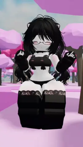 HAII :3 ~🐈‍⬛~ #foryoupage #robloxgames #fypviraltiktok🖤シ゚☆♡ #girldanceroblox #robloxfyp 
