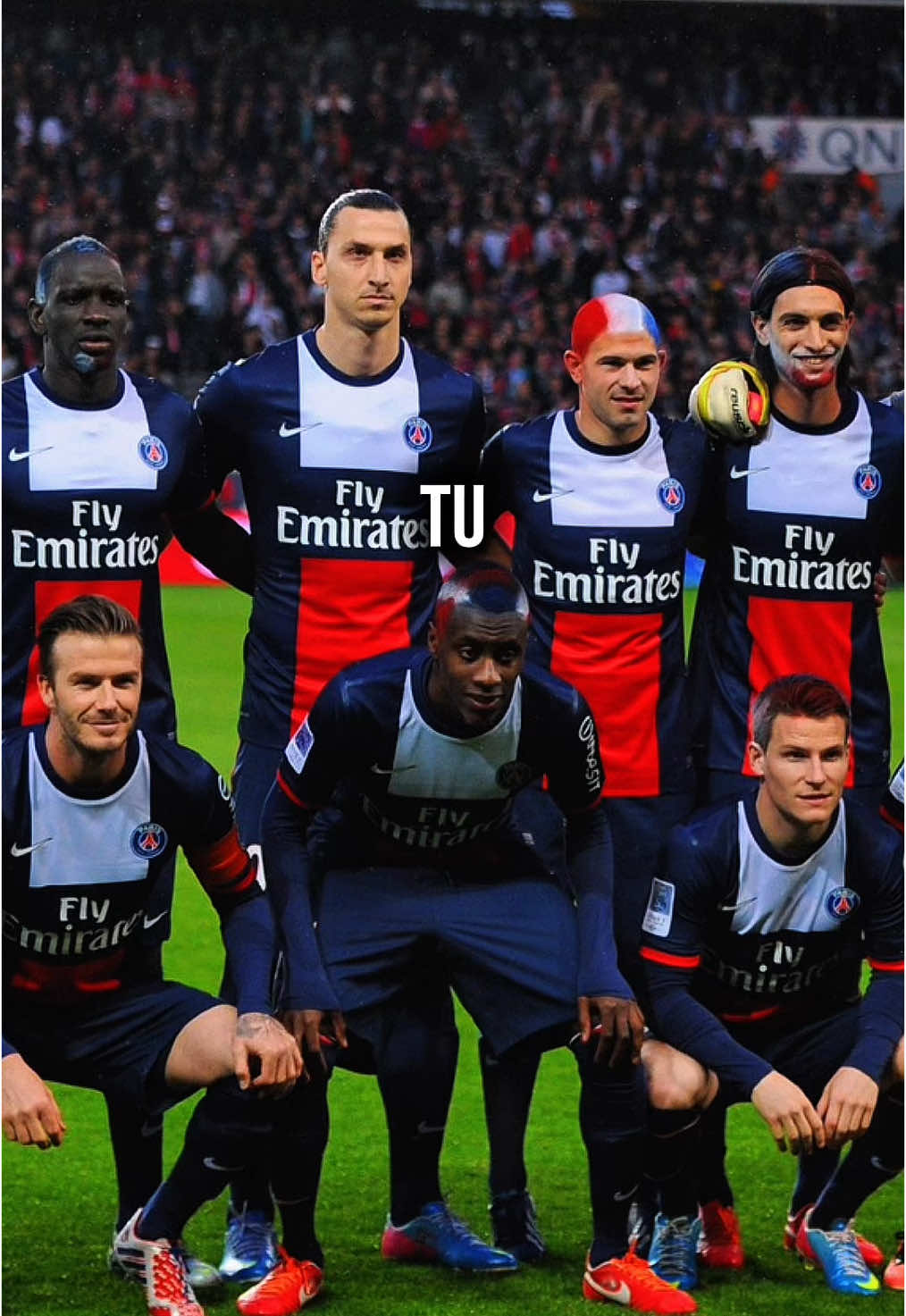 Quand les joueurs du PSG se sont teints les cheveux 😅 #psg #parissaintgermain #ligue1 
