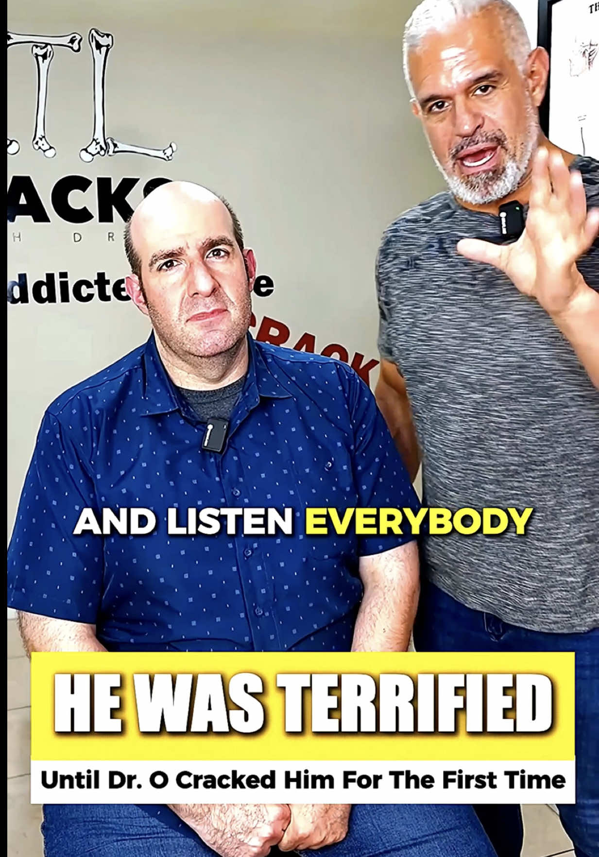 He was terrified to get adjusted… but what he says at the end 👀🔥ATL radio host Kincaid swore he’d never do this,until Dr O changed everything. Watch till the end 😳💥#A#ATLCracksD#DrOA#AtlantaChiropractorF#FunnyReactionsChiropractic