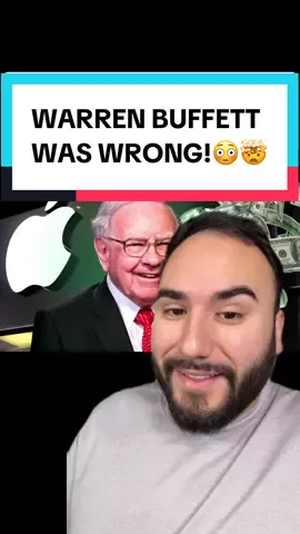Warren Buffett Was WRONG About Apple!🤯 #warrenbuffett #apple #applestock #stockmarket #investing