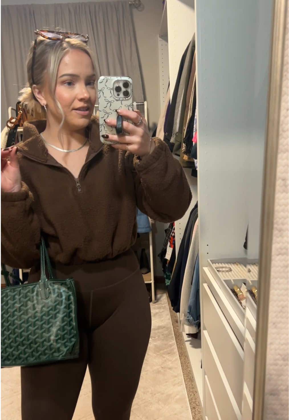 the cutest little 3-piece set #fleecejacket #sets #tiktokshopfinds 