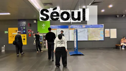 Rebeu matcha 🍵 dans le métro à Séoul 🇰🇷