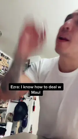 Darth Maul’s unofficial apprentice #starwarsrebels #darthmaul #ezrabridger #starwars #fyp 