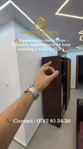 🏢 MANSOURI BUSINESS | 📍 Affaire du jour – Location Appartement F6 à Barki - lpl ,Oran 📌 Emplacement : Résidence ENPI à côté de Barki – Bahia, Oran 📐 Surface : 220 m² | 🛗 6eme étage 🌅 Appartement spacieux, lumineux, avec grande terrasse et 3 façades 🏘️ Résidence fermée, clôturée et sécurisée, proche de toutes les commodités ✨ Idéal pour : ▫️ Habitation ▫️ Profession libérale (médecin, avocat, cabinet, etc.) ⚙️ Équipements : ▪️ Cuisine semi-équipée ▪️ Climatiseurs installés ▪️ Chaudière + Radiateurs 💰 Loyer : 8 millions / mois 📆 Avance demandée : 1 an 📍Consionment 1 mois 📑 Commission d’agence : 1 mois de loyer 📞 Contact : 0782 85 34 36 #oran #location #immobilier #appartement #agenceimmobilière 