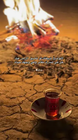 ‏لاتوضح ضيقتك لو تضيق الارض فيك ‏خل في صدرك مقابر وفي وجهك حياة #شبة_نار #شعر #شعراء_وذواقين_الشعر_الشعبي🎸 #بوح #كشته 