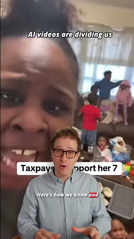 AI videos are dividing us. #ebt #shutdown #viral #fatigue #governmentshutdown AI slop accounts have turned to rage content to get engagement and spread fake AI realities. Detecting AI vs real videos is a small part of the media literacy skills we need to get through this moment.