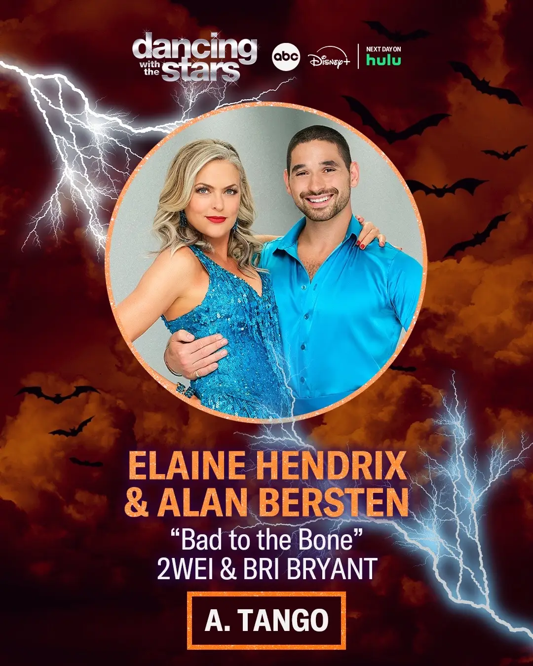 Watch your back, our pairs are creeping into #HalloweenNight with some of the most frighteningly fantastic dances you've ever seen! 🫣 🎃 Tune in Tuesday at 8/7c on ABC and Disney+! Next day on Hulu.