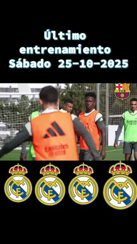 🔥 Final training session before the Clásico! 💪  ¡Último entrenamiento antes del clásico. #realmadrid  #barcelona  #futbol⚽️  #paratiiiiiiiiiiiiiiiiiiiiiiiiiiiiiii  #viral_video 