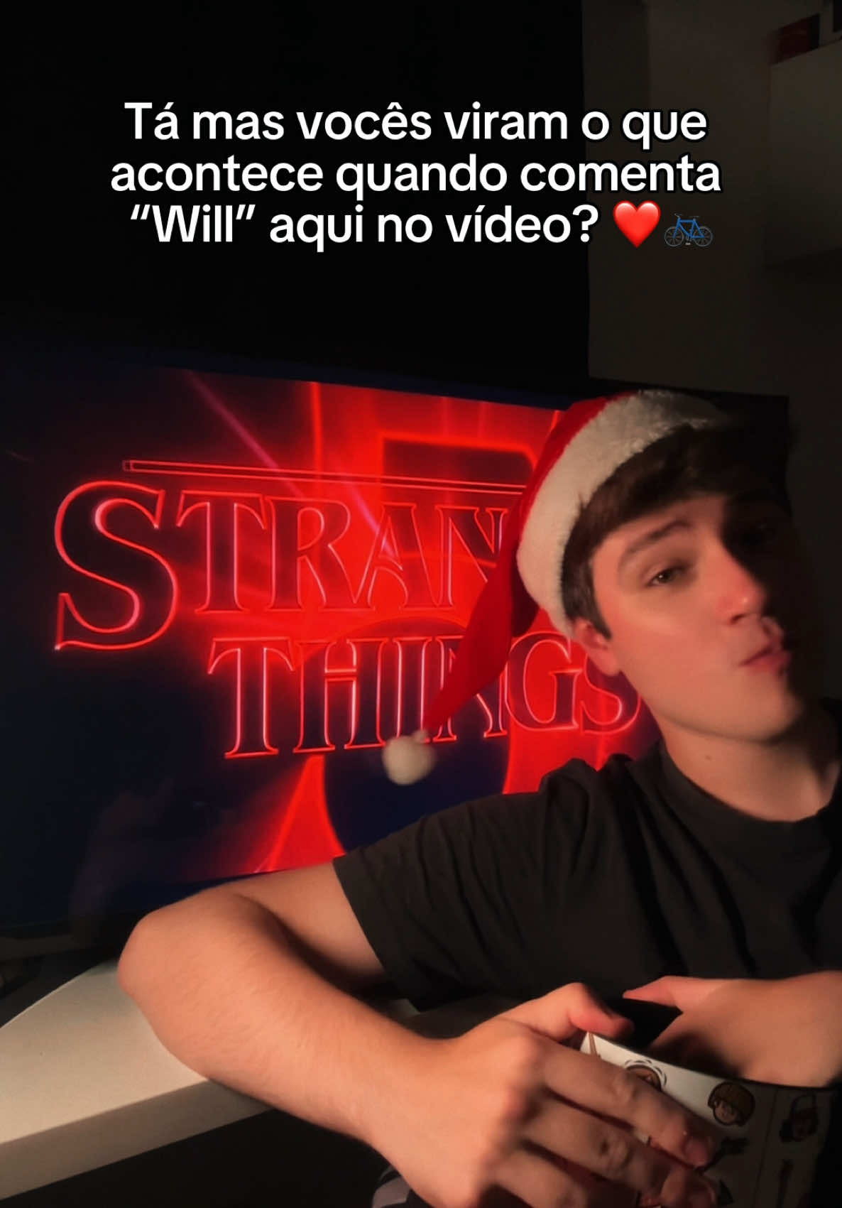 Eu amei tanto 🥺 Comentem Will pra vocês verem o que aparece #st #will #strangerthings #strangerthings5 #willbyers 
