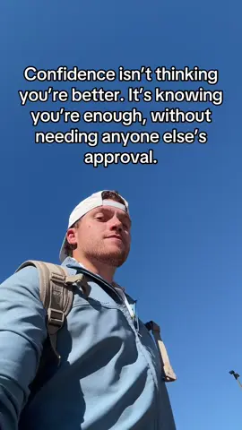 Be proud of yourself 