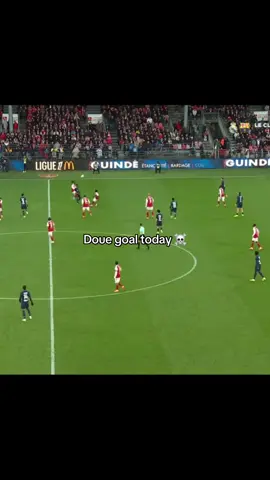 Doue goal today vs Brest 3 goals in 2 games ☠️ #psg #parissaintgermain #doue #desiredoue #brest 