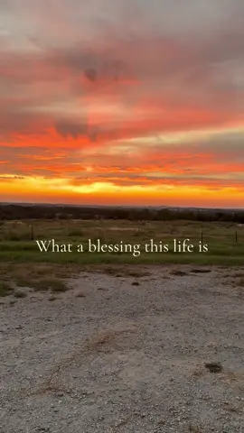 God is so good! And Texas sunsets just hit different.