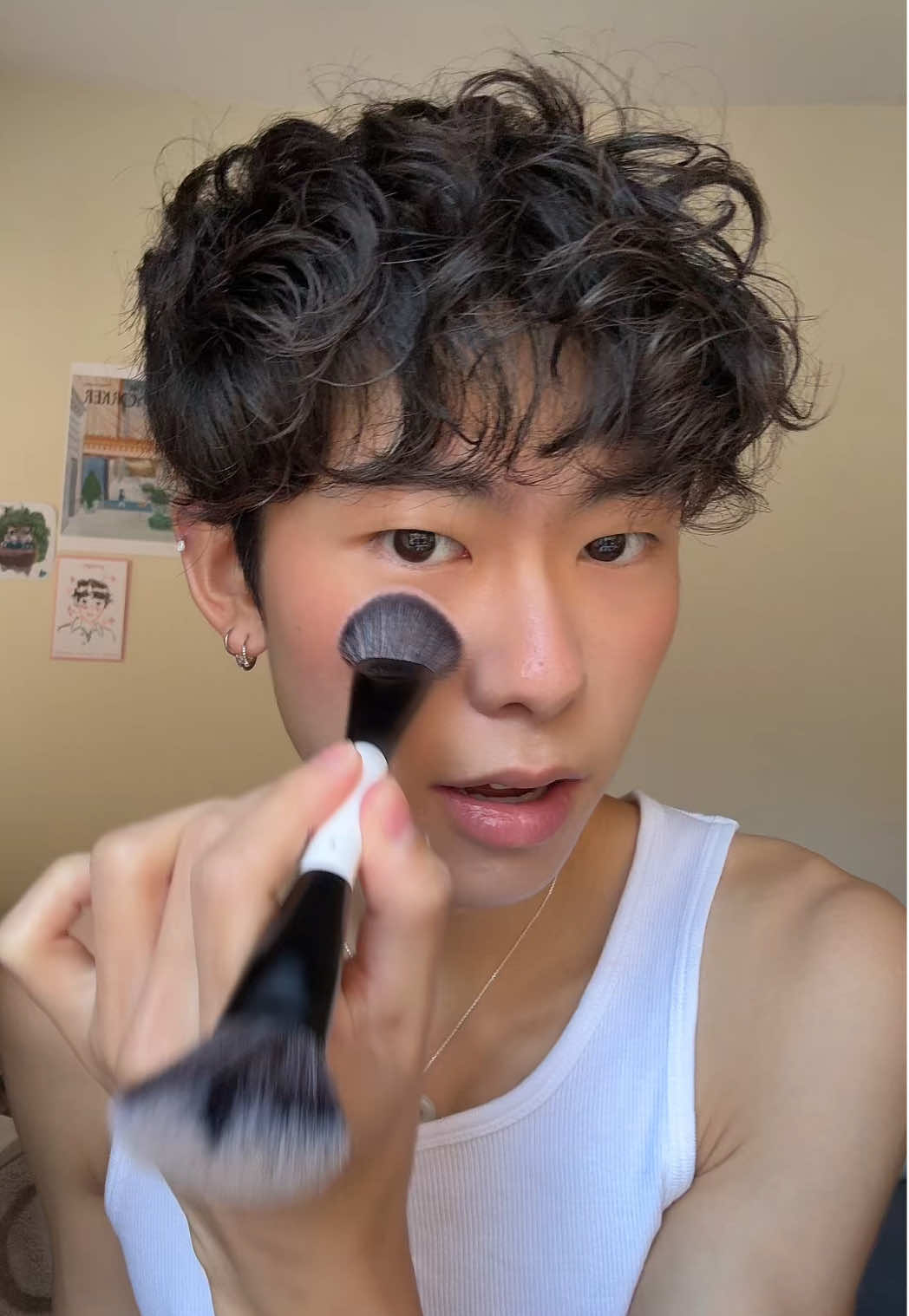 crumb (soooo stressed recently arghhh) #grwm #makeup #domymakeupwithme #crumb #mensmakeup 