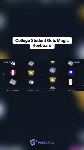 College Student Gets Magic Keyboard