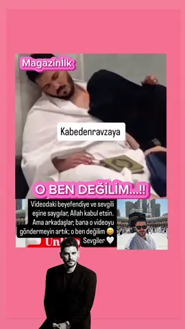 Geçtiğimiz hafta Umre’ye giden Tolgahan Sayışman’a ait olduğu iddia edilen bir video paylaşıldı. Oyuncudan açıklama geldi: “O ben değilim” #tolgahansayışman #tolgahansayişman #magazin #umre #gündem 