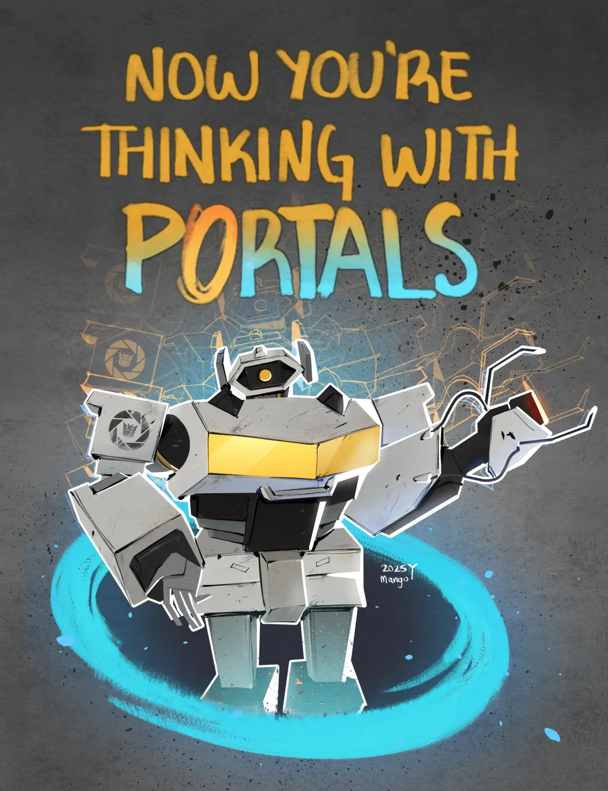 recently replayed portal 1 & 2 and thought hm... how can i make this about transformers. LOL #transformers #portal2 #shockwave #starscream #maccadams