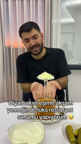 Diyarbakırlı eşimin yeni gelin sunumlaryla imtihanı 😅😂 @Rezan 