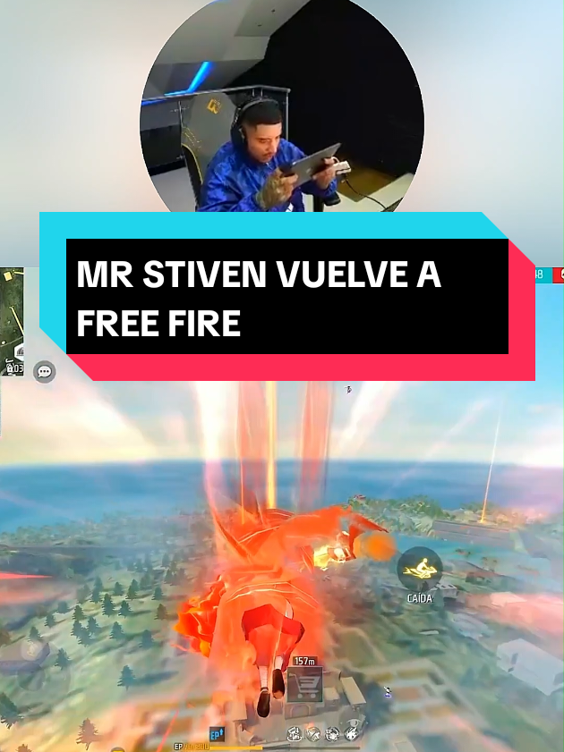 MR STIVEN VUELVE A FREE FIRE!! #thedonato #mrstiventc #freefire #garenafreefire #freefirelatam 