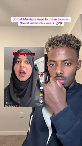 Marriage used to mean forever. Now it means 1–2 years!  It’s not because we stopped valuing marriage. It’s because the foundation that held it together.. is gone. #somalitiktok #somalimarrige #somaligirls 