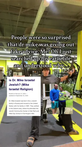 Dr mike has a reason for this #fyp #gym #sciencebasedlifting @Mike Israetel 