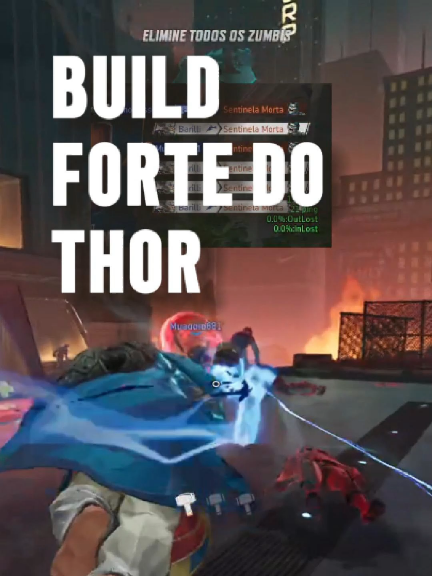 Build muito forte para o thor e bem divertida #barilli #Marvel #comics ##MarvelRivals ##marvelRivalsPartner #MarvelZombies #MarvelRivalsNoticias