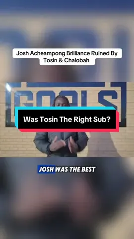 Josh Acheampong Brilliance Ruined By Tosin & Chalobah  #chelsea #fyp #acheampong #tosin #chalobah 
