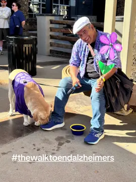 #thewalktoendalzheimers Harley and I walked for my Mom who we lost this year to Alzheimer’s. Saw some old friends. #alzheimersawareness #alzheimersdisease 