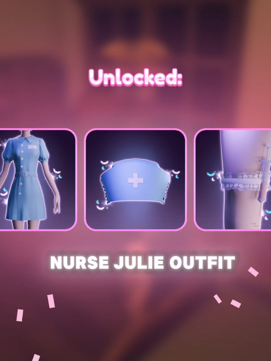 How to unlock the new Nurse Julie Set! 💉✨️ #dtiupdate #roblox #dresstoimpress 