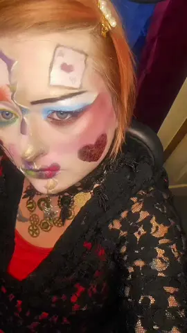 Long Day With Makeup and Editing This Very Video... Blow it up! Please.. 🥺 Halloween Crew Challenge Look For Wonderland Palace Market- Of course I had to definitely represent our crew #hatterselite with a Split Face Makeup Look ~ Mad Hatter| Red Queen~  I also Used the Paint Palette from @UCANBE Official  and Lots of Wonderland Palace Market Cosmetics by @M.Roan.Hatter™️  #halloweencrewchallenge  @AlphawolfJackie\allmakeup @📚💄Janice💧👩‍🍳📚 @2sweetlette @wowijustcant  Also, thank you all joining me in my live to create this Wonderland inspired Makeup Look! 
