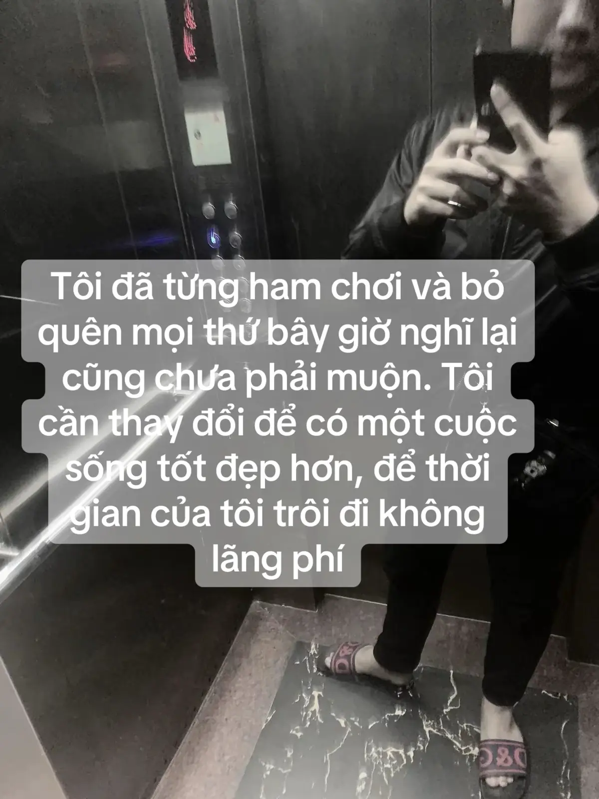 Tôi đã từng ham chơi và bỏ quên mọi thứ bây giờ nghĩ lại cũng chưa phải muộn. Tôi cần thay đổi để có một cuộc sống tốt đẹp hơn, để thời gian của tôi trôi đi không lãng phí#xuhuong 
