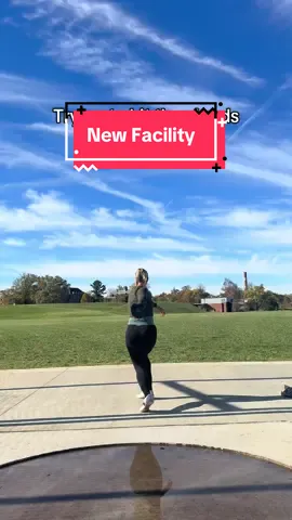 New facility for the next few months  #discus #womenssports #trackandfield #thrower #athletes 