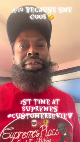 Supremes Place 1st time #CustomerReview🫶🏾💯👨🏾‍🍳🏆 #Bestfoodintown 