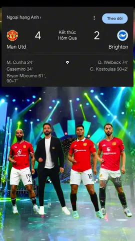 | Manchester United 4 - 2 Brighton | Dũng sĩ diệt chim mồng biển #xuhuong #dammesanco #bongda #manchesterunited #brighton 