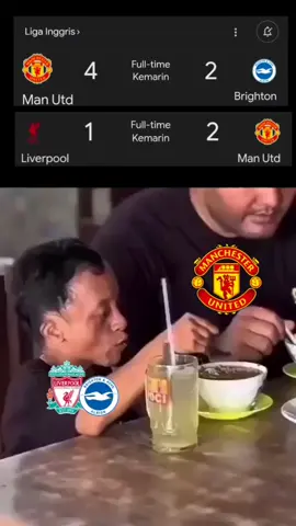 Full time Manchester United vs Brighton 4 : 2 #alfandri97_ #manchesterunited #manchestercityvsbrighton #manutd #gloryglorymanunited 