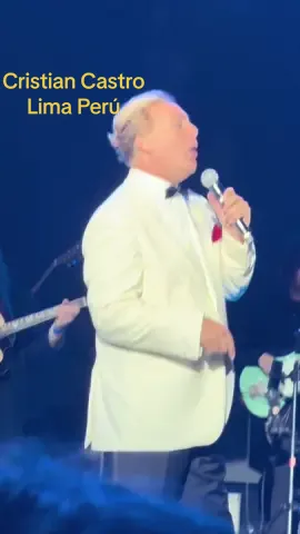 El hombre con más facultades para cantar de México según Juan Gabriel y la única voz autorizada por José José para cantar sus canciones. Te sigo desde siempre! Gracias Cristian! Fue una noche inolvidable #cristiancastro #limaperu🇵🇪 #costa21  Espero les guste mi resumen del concierto 🫶