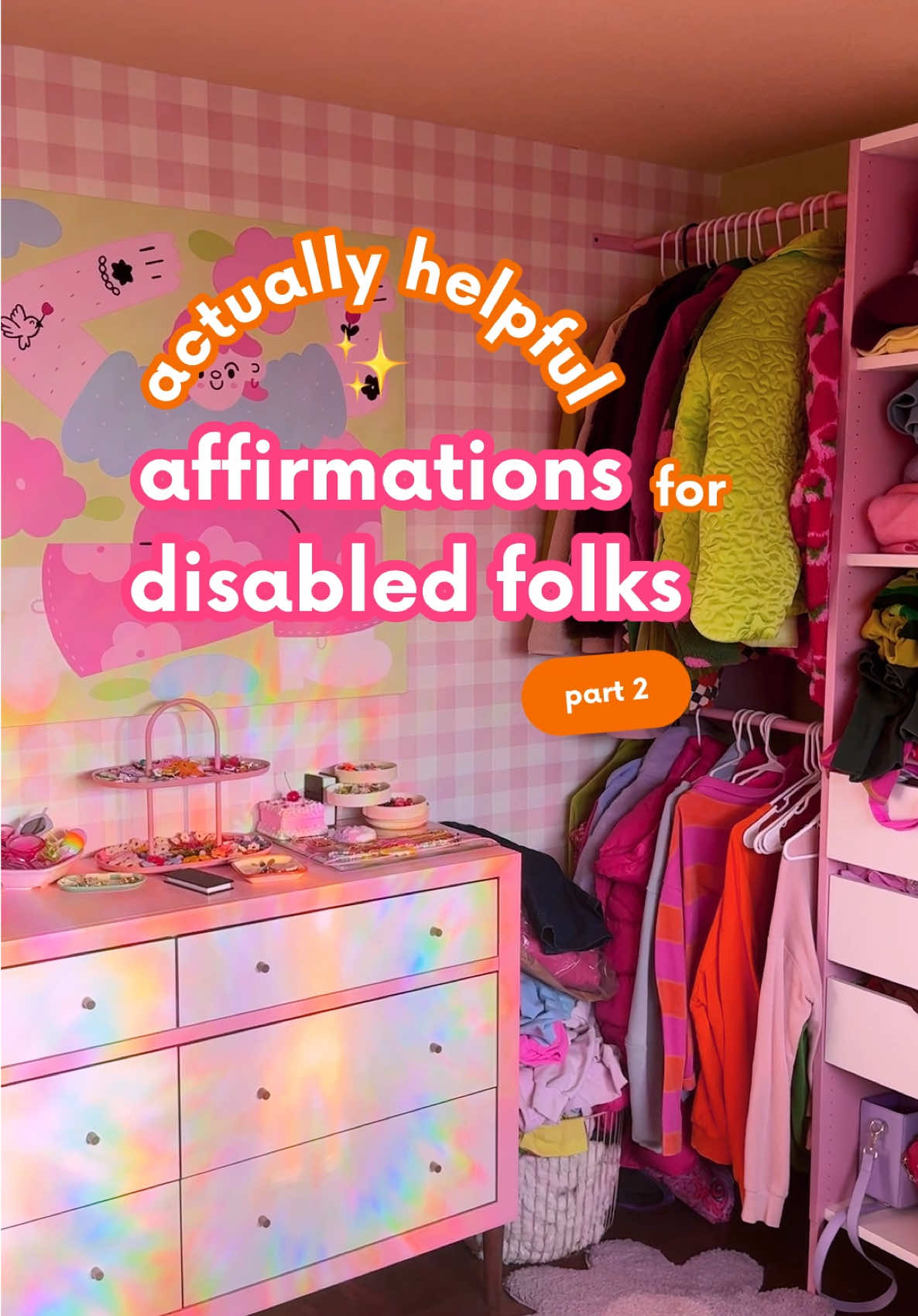 sharing more actually helpful affirmations in case you need them, friends! 💚 #disabledtiktok #disabledandcute #autistic #audhd #chronicillness