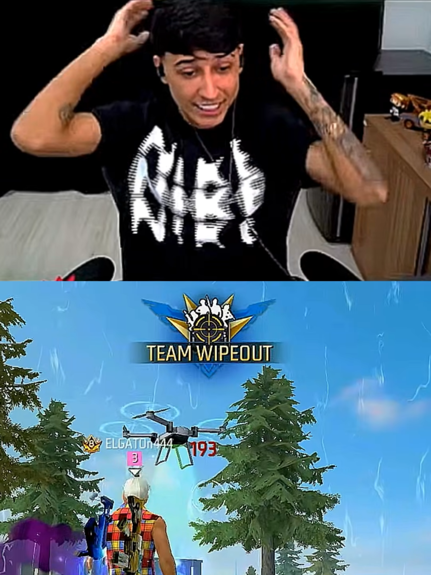 Bak ensinou o segredo de dar capa ao Elgato e ele amassou🔥 #loudbak #freefirebr #clipsff #elgato