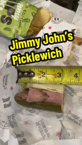 My first impression of the Jimmy John’s Picklewich #food #sandwich #review #glutenfree #lunchideas 