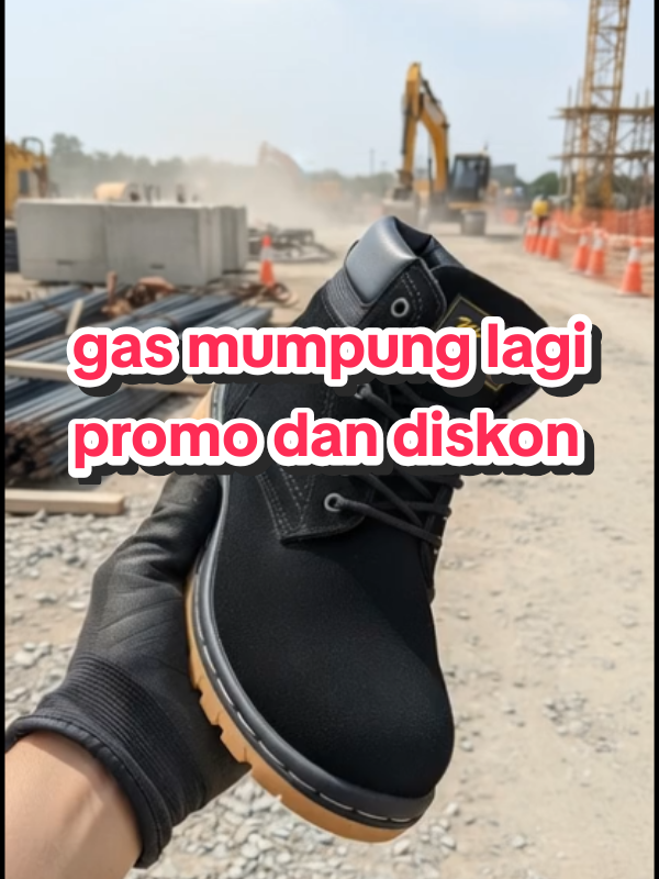 sepatu safety kerja kuat dan kokoh harganya bersahabat lagi promo dan diskon yuk miliki sekarang klik keranjang kuningnya di bawah jangan sampai kehabisan #sepatusafety #sepatukerja #sepatupria #sepatumurah #fyp 
