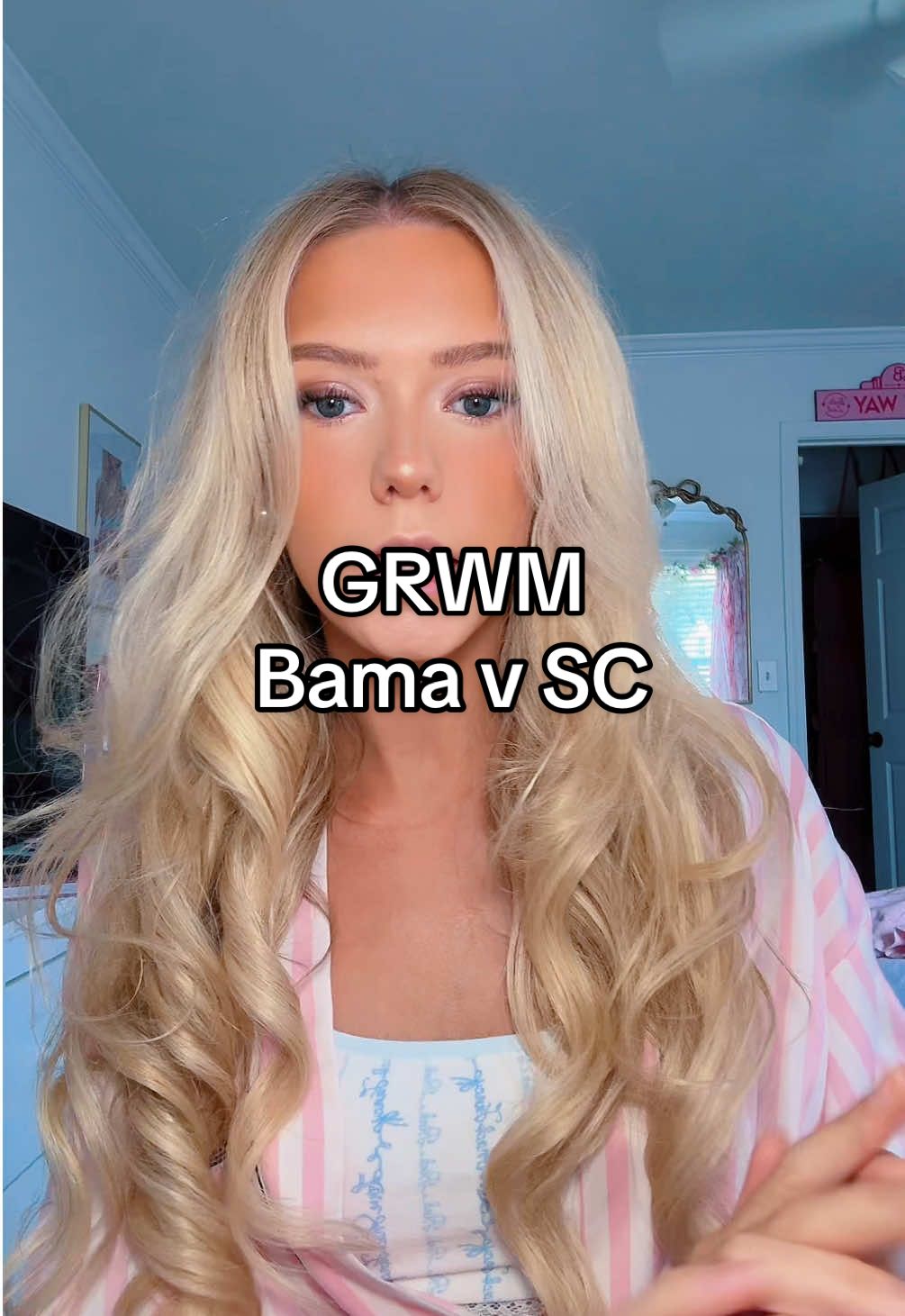 GRWM for Bama away game vs South Carolina ❤️ #bamarush #sec #football #CollegeFootball #alanipartner @Alani Nu Ambassadors @Alani Nutrition 