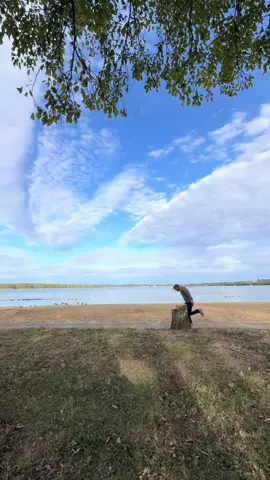 We went for a walk this morning and my wife says we haven’t ever seen one another running. After a few tries here we are! 