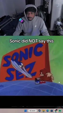 When did he say this😭 #sonic #fypシ゚viral #blowthisup 