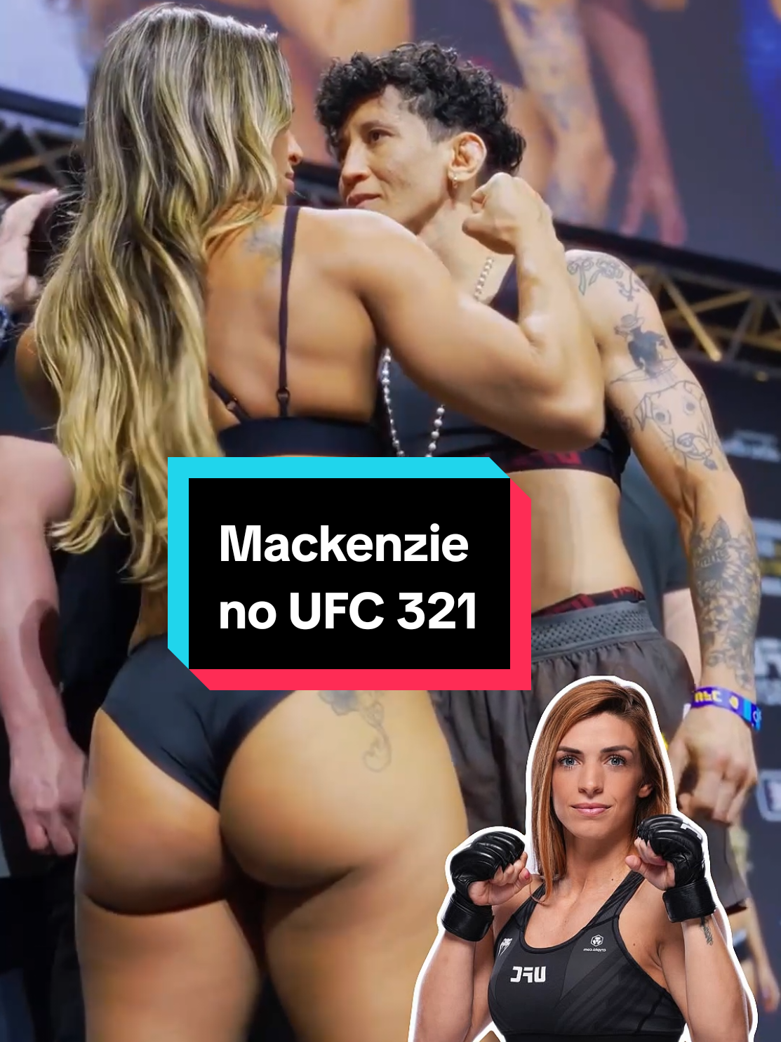 a lutadora Mackenzie Dern disputa o cinturão no peso palha no UFC321 #UFC #mma #mackenzie 