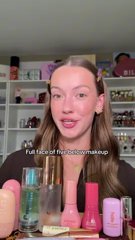 Full face of five below makeup #affordablemakeup #makeupchallenge 